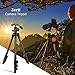 Camera Tripod, Zecti Adjustable Lightweight DSLR Travel Tripod Stand for Video Canon Nikon Sony Samsung Olympus Panasonic Pentax