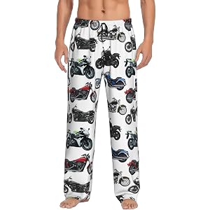 Pirateduck Men'S Pajama Pants Soft Sleep Lounge Pants With Pockets