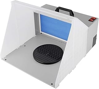 YAOBLUESEA Airbrush Absauganlage 3m³/min Farbe Filter Farbnebel W420 für Farbnebel Außenluft Ersatzfilter Sprühnebel Außenluft