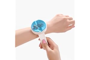 YEQIN New Magnetic Wrist Pin Holder 'Wrist Pinny' Slap Band 5 Vibrant Colours Available (Blue)