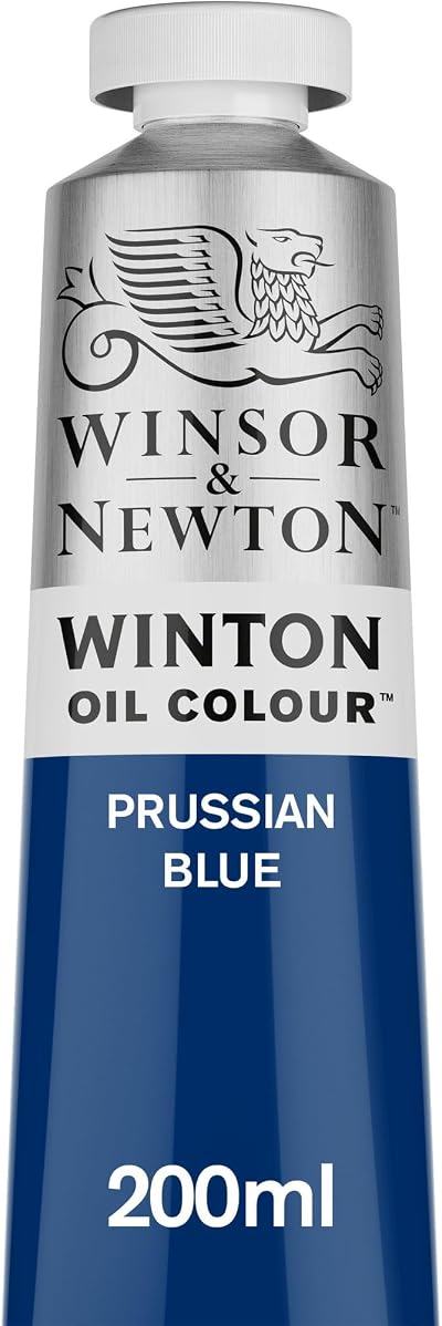 Winsor & Newton Winton Prussian Blue Oil Colour 200ml Tube