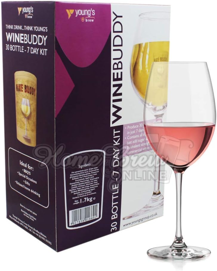 Wine Buddy White Zinfandel Wine Kit 30 Bottle Refill