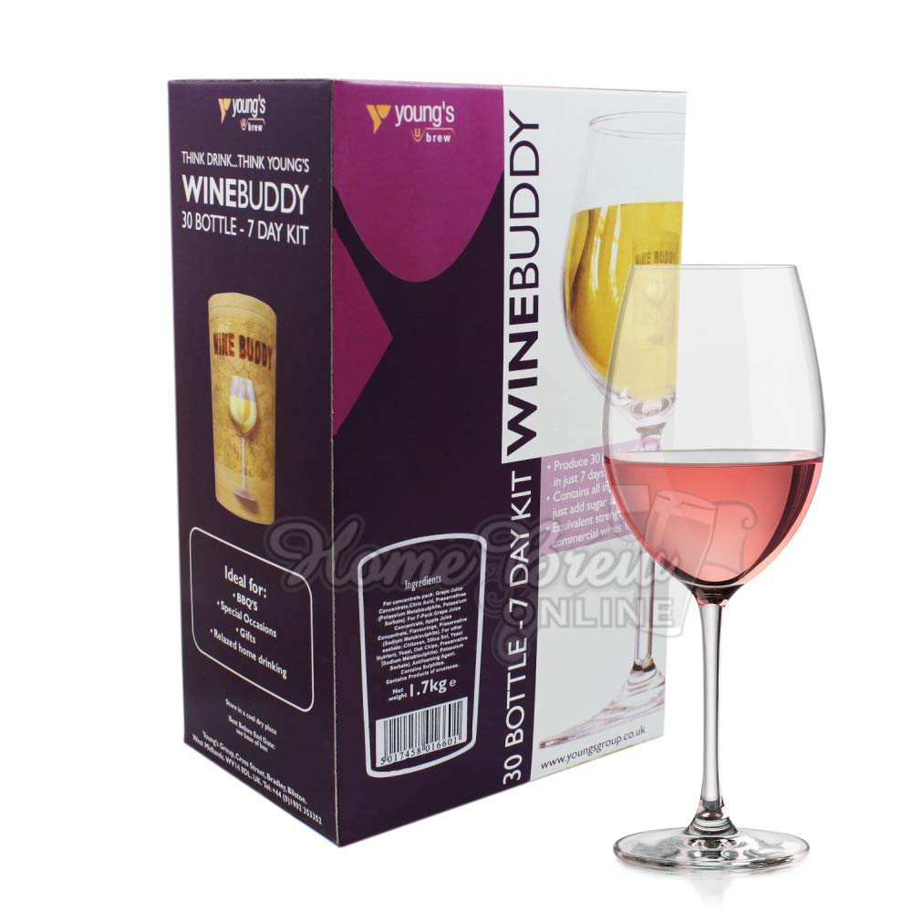 Wine Buddy White Zinfandel Wine Kit 30 Bottle Refill