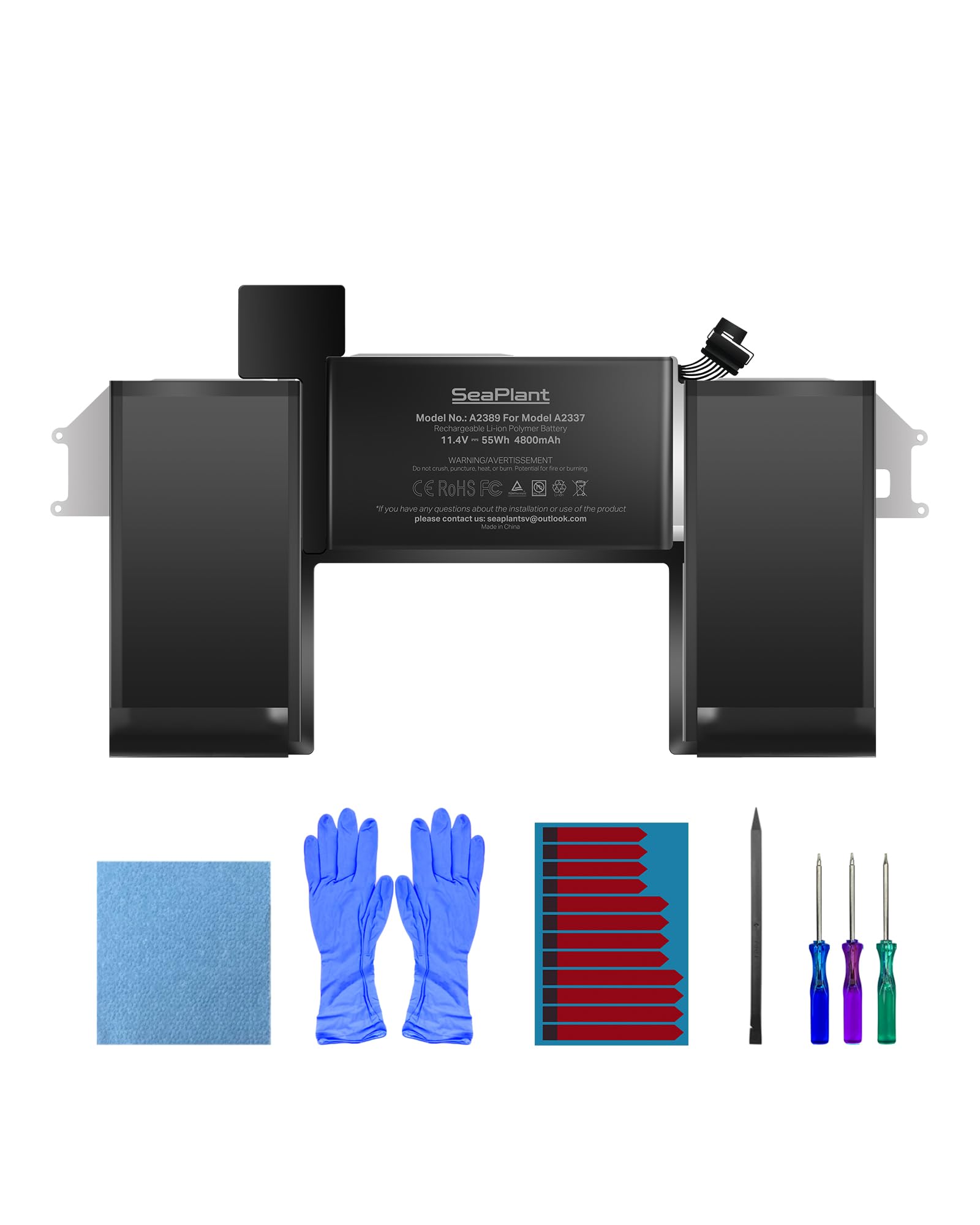 SeaPlant A2337 Battery Replacement for MacBook Air