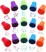 OSDUE 30PCS Self-Inking Stamps for Kids Arts Crafts Party Favors Animal Patterns view 4