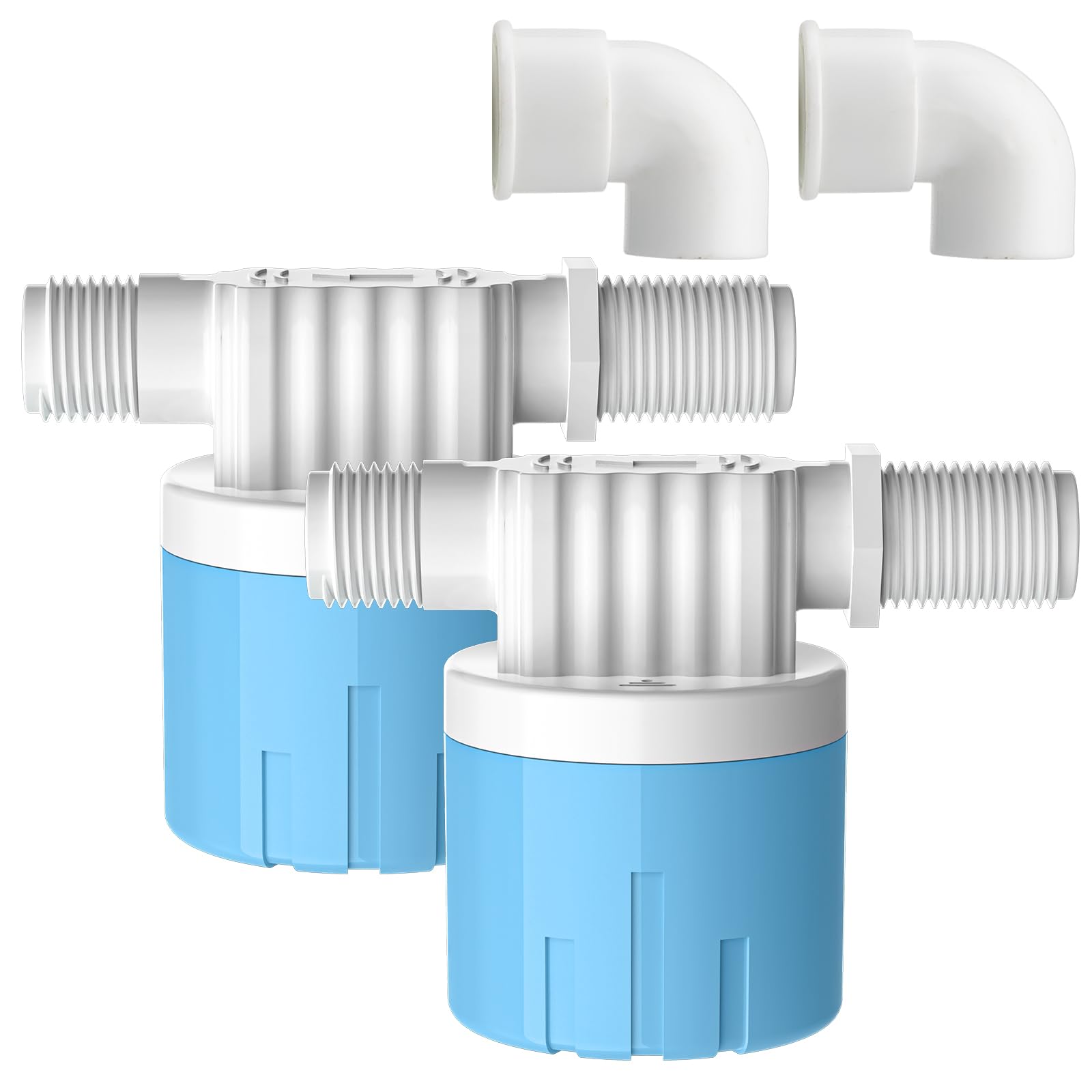 Photo 1 of "3/4" Automatic Water Level Control Valve | Water Float Valve for Water Tanks | water trough float valve | Automatic Filling | Automatic Shut Off | Perfect Upgrade for Water Tanks" (2-Pack)