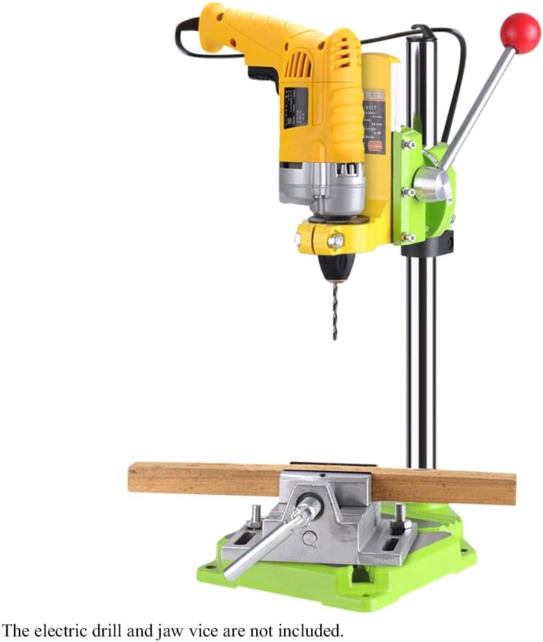 Honeytecs High Precision Electric Power Drill Press Stand Table Rotary