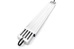 GarveeTech Telescoping Plank, Aluminum Work Plank,Aluminum Extension Plank 440 LBS Capacity, Aluminum Scaffolding Plank with Skid-Proof Platform Scaffold Ladder Accessory(6-9 ft)