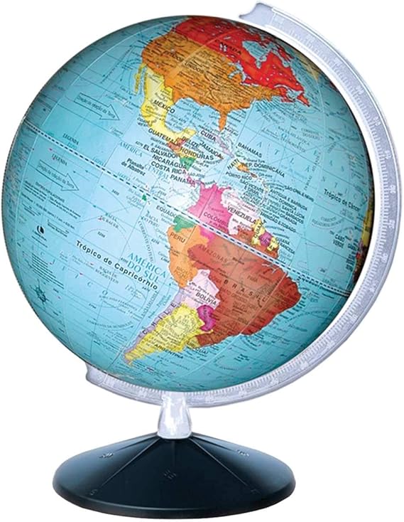 Globo Terrestre Studio Politico Procalc Multicor Amazon Com Br Papelaria E Escritorio