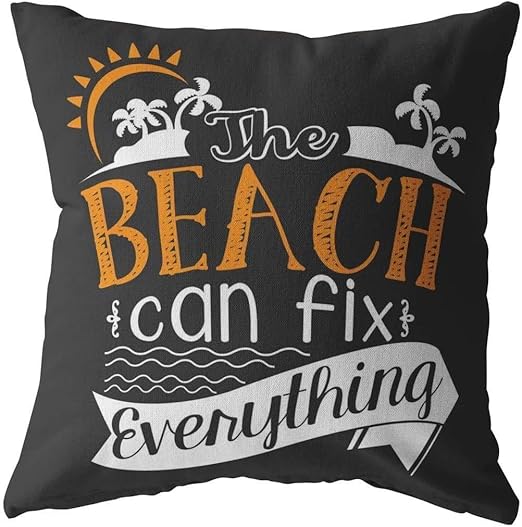 Amazon Com Odditees Funny Beach Pillows The Beach Can Fix