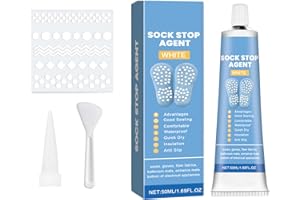 Sock Stopper Liquid, 50ml Non-Slip Adhesive for Wool Socks, Anti-Slip Grip Solution for DIY Sock Safety & Household Use