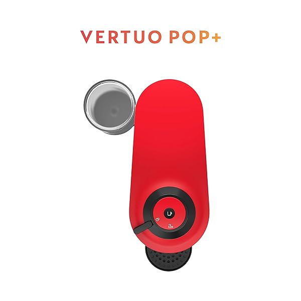 NESPRESSO VERTUO POP+ COFFEE AND ESPRESSO MAKER BY BREVILLE, SPICY RED