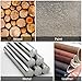 Wet Dry Sandpaper, 120 to 3000 Assorted Grit Sandpapers with Hand Sander for Wood Furniture Finishing, Metal Sanding and Automotive Polishing, 9 x 3.6 Inch, 36-Sheets by DRILLPRO