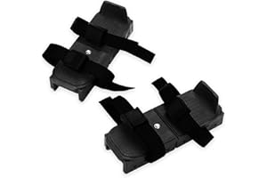 Toddler Ice Skates, Adjustable Infant Kids Ice Skates Double Runner Children's Ice Skates with Reliable Hook & Loop Fastener 