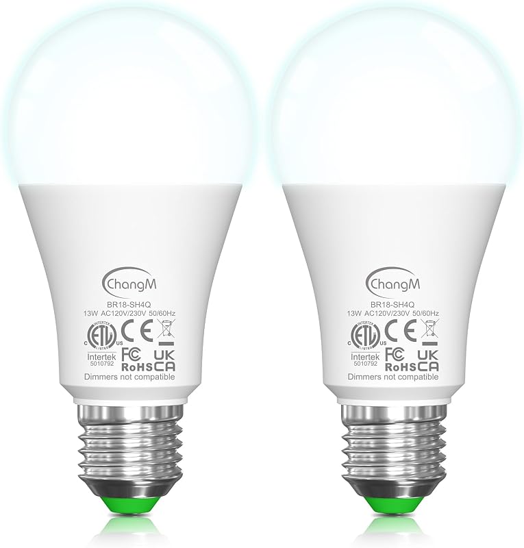 Lâmpada com Sensor Crepuscular, Lâmpada LED E27, Branco Neutro 2Pcs — foto 1 de 8