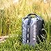 RollTop Waterproof Backpack Dry Bag - Padded Shoulder Straps and Splash Proof Cell Phone Pocket for Kayaking, Boating, Hiking, Cycling, Camping, Fishing, Rafting and All Outdoor & Wate