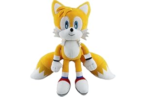 ADATOS Sonic Plush Sonic The 2 The Movie Plush 12 inch Sonic 2 Toys Figure Animals Plush Pillow Collection Sonic Tales Knuckles (Yellow)