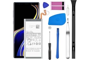 Yuntunele Galaxy Note 9 Battery Replacement,Upgraded New Battery for Samsung Galaxy Note 9,N9600 N960F SM-N960 N960V N960A N960T N960P N960U with Adhesive Tape Professional Tool Kit