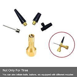 GODESON Air Chuck, Screw on Tire Inflator Nozzle