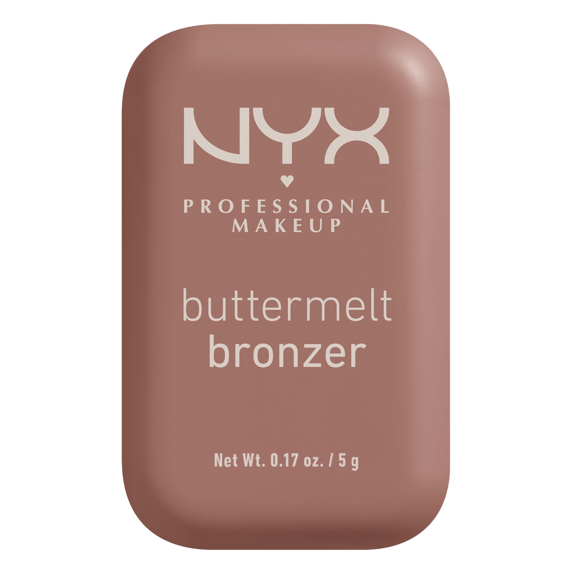 NYX PROFESSIONAL MAKEUP Buttermelt Bronzer, Powder Bronzer, 12 HR Wear, Fade Resistant & Transfer Resistant, Infused with Shea Butter - ALL BUTTA