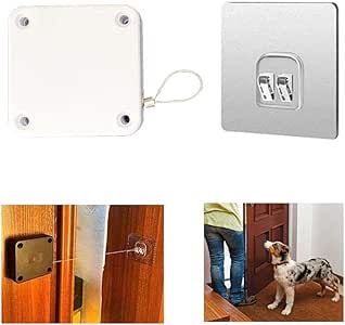 Cierrapuertas automático sin perforaciones, silencioso, sin