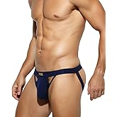Arjen Kroos Men's Jockstrap Thongs Sexy Athletic Supporter Cotton G-Strings Underwear