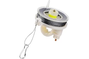Trip Alarm Co Kevlar Tripwire 85ft On Reusable Reel For 12 Gauge And .22 Ramset - Multi Use For Camping Hunting Survival