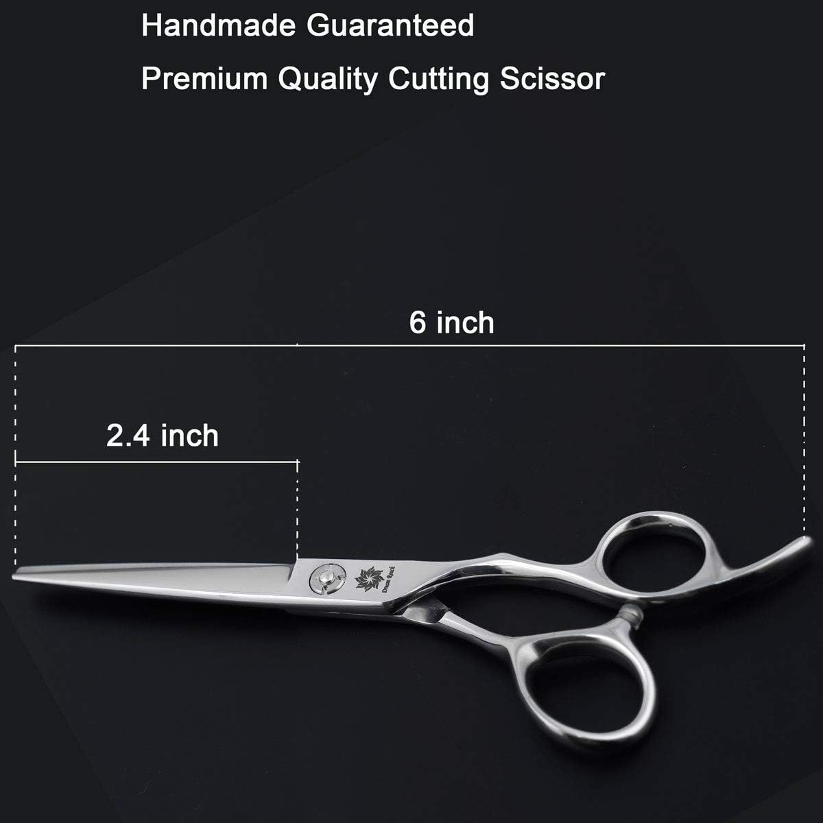 Dream Reach Professional 6.0'' Barber Shears Hair Cutting Scissors Hairdressing Scissors Straight Scissors for Wome and Men - Image 4