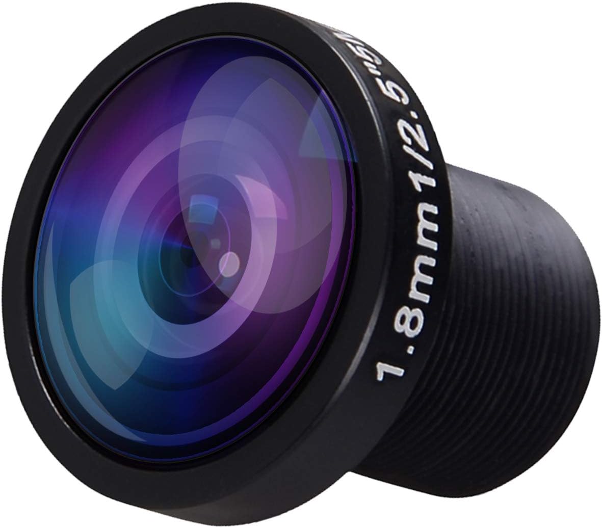 EVAIKON FOXEER FPV Camera lens 5MP 1.8mm 140 Degree Wide Angle Lens for Arrow/Monster/Predator/Falkor Mini/Full Size Camera