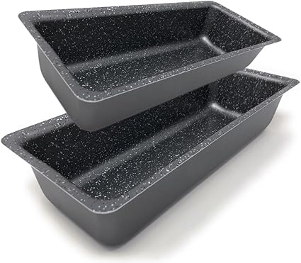 Menax Focus Backform Plumcake Brotbackform Antihaftbeschichtung Aluminium Set Von 2 Hergestellt In Italien Amazon De Kuche Haushalt