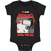 Metallica baby-boys Metallica Baby M is for Kea Bodysuit