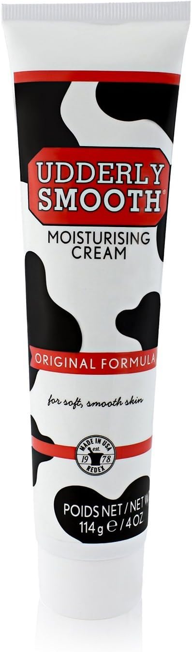 Udderly Smooth Moisturising Cream 114g Greaseless Dry Skin Relief Fresh