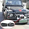 14-Inch-x-50-BLACK-Synthetic-Winch-Line-Cable-Rope-6400LBs-Sheath-Thimble-Recovery-Replacement-ATV-UTV-Truck-Boat