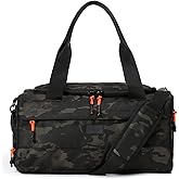 Vooray 22L Boost Duffle Bag – Small Gym Bag for Men and Women, Lightweight Travel Duffel with Shoe Compartment, Durable Sports Tote for Fitness, Training, Overnight Use, and Weekend Trips
