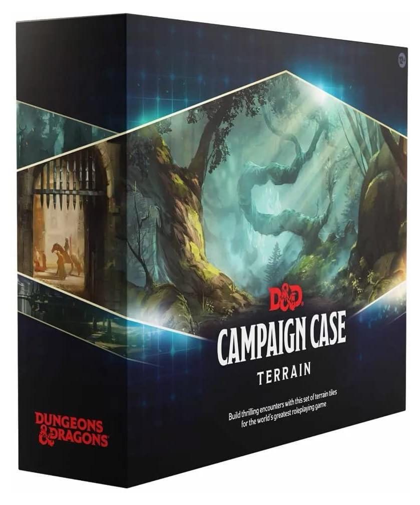 Dungeons & Dragons C99430000 Game Accessory, Campaign Case: Terrain (D and D Accessories), Mult