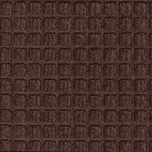 Waterhog Fashion Gripper Back Dark Brown 4' x 8' Drainable Entrance Mats