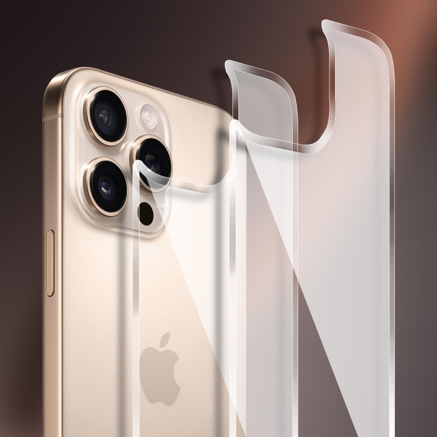 Photo 1 of Shacoryze for iPhone 16 Pro Max Back Glass Protector(2-Pack), iPhone 16 Pro Max Back Screen Protector Rear Tempered Glass Crystal Clear for iPhone 16 Pro Max (6.9 inch)