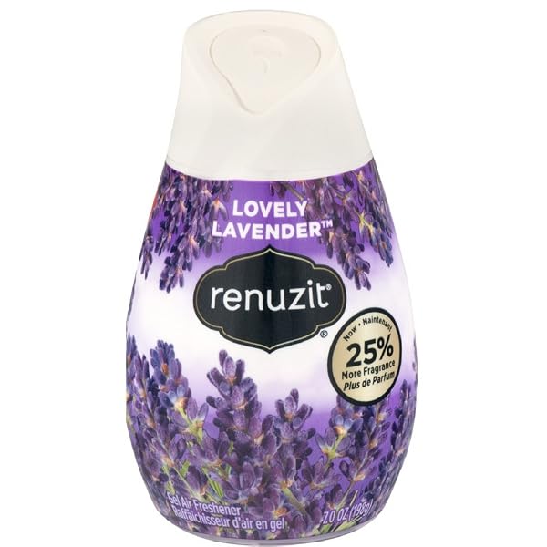 RENUZIT GEL SOLID AIR FRESHENER, LOVELY LAVENDER SCENT,...