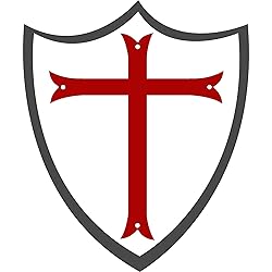 CafePress Crusader Shield Square Sticker 3&Quot; X
