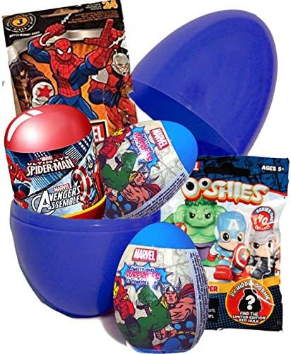Large Surprise Egg, Disney Marvel Spider Man, Avengers Blind Bag & Surprise Toys (3-4 years)
