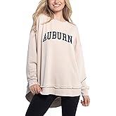 chicka-d NCAA womens Pullover Burnout Sweatshirt