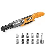 3/8" Cordless Ratchet Wrench, Compatible with