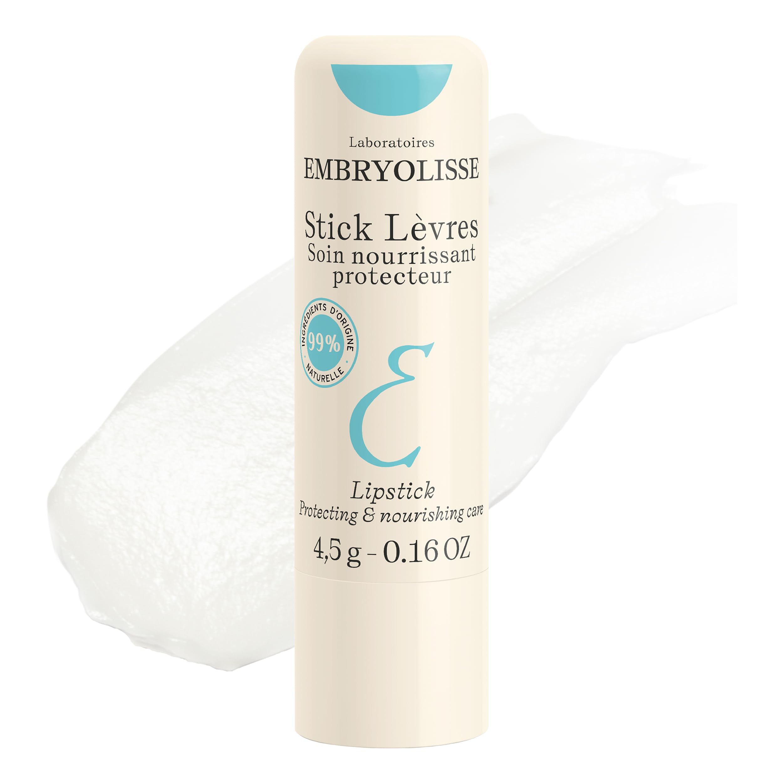 Embryolisse Protective Repair Stick | Repair Stick Rich with Shea Butter, Coconut, Macadamia, Castor Oils & Vitamin E, Moisturising Formula for Cracked, Dry, Chapped Lips- 4g (Packaging May Vary)