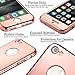 iPhone 7 Plus 5.5 Inch Full Body Hard Case-Auroralove Black 360 Degree Full Protective Slim Sleek Front Back Case for iPhone 7 Plus 5.5 Inch with Tempered Glass Screen Protector