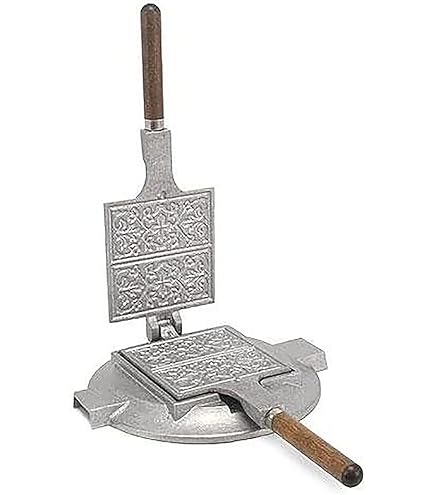 Amazon.com: Rome Old Fashioned Waffle Iron (4, Cast Iron