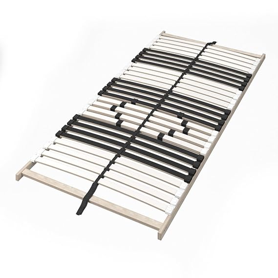 VitaliSpa 7-Zonen-Lattenrost 90x200cm Premium Härtegradverstellung Komfort (Einzeln)