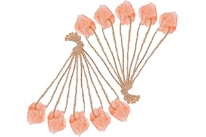 SUPVOX 10pcs Animal Lick Salt Blocks Hanging Horse Salt Lick Chew Toys for Livestock