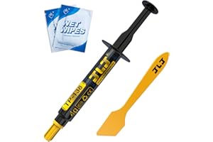 JLJ Thermal Paste CPU Compound Paste Heatsink for IC/Processor/CPU/All Coolers, Carbon Based High Performance, Thermal Interf