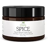 SPICE Remineralizing Tooth Powder | Natural & Organic Toothpaste for Adults, Kids, Sensitive Teeth | Xylitol, Baking Soda, Ci