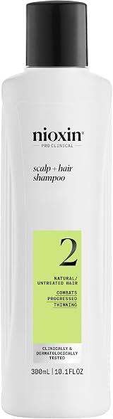 Nioxin System 2 Scalp + Hair Shampoo 300ml Thickening Shampoo